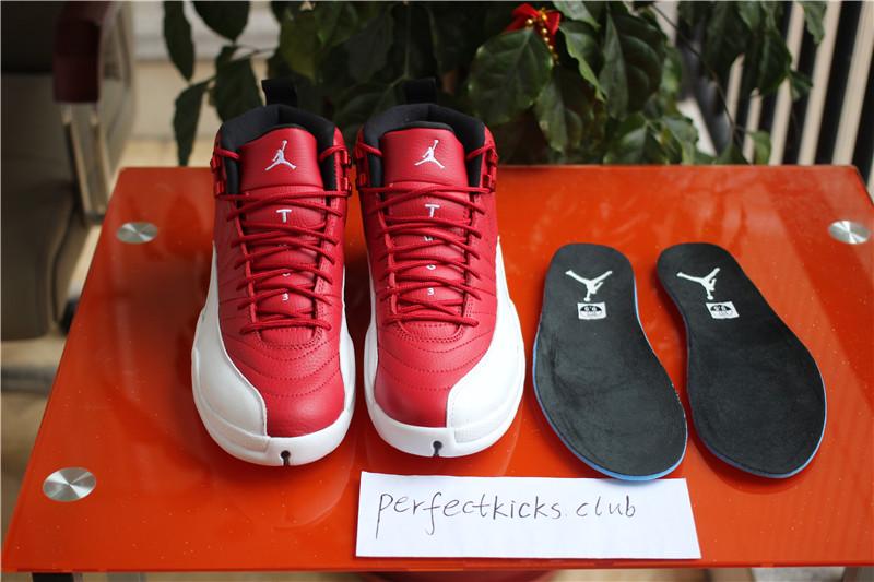 Authentic Air Jordan 12 Gym Red 2016